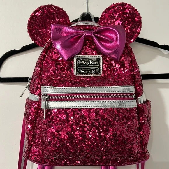 Loungefly | Bags | Rare Loungefly Imagination Pink Backpack  display picture 3